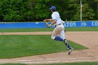 Baseball vs Babson NEWMAC Finals  Wheaton College vs Babson College play in the NEWMAC baseball championship finals. - (Photo by Keith Nordstrom) : Wheaton, baseball, NEWMAC, Babson